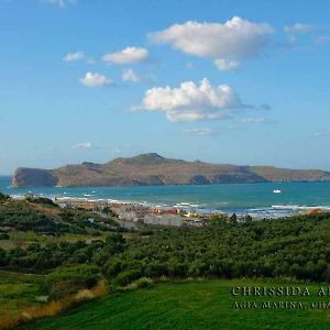 Chrissida Hotell Agia Marina Exterior photo